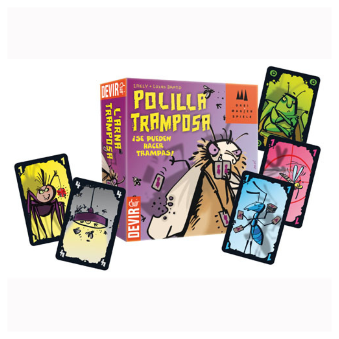 Juego de cartas Polilla Tramposa